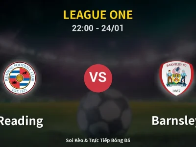 Soi Kèo Reading vs Barnsley – 22:00 24/01 | Nhận Định, Dự Đoán Tỷ Số
