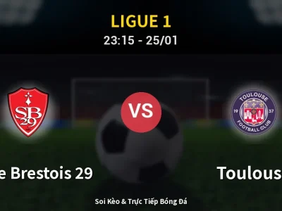 Soi Kèo Stade Brestois 29 vs Toulouse – 23:15 25/01 | Nhận Định, Dự Đoán Tỷ Số