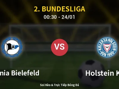 Kết Quả: Arminia Bielefeld 2-2 Holstein Kiel – Highlight & Bàn Thắng | 2. Bundesliga