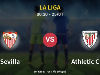 Kết Quả: Sevilla 2-1 Athletic Club – Highlight & Bàn Thắng | La Liga
