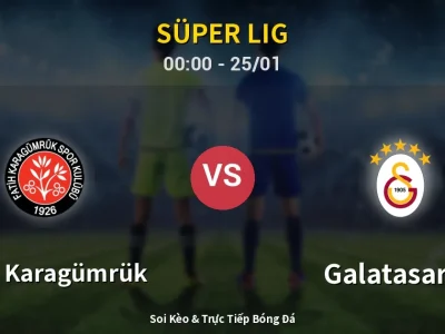 Kết Quả: Fatih Karagümrük 1-3 Galatasaray – Highlight & Bàn Thắng | Süper Lig