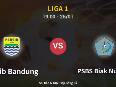 Kết Quả: Persib Bandung 1-0 PSBS Biak Numfor – Highlight & Bàn Thắng | Liga 1
