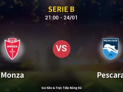 Soi Kèo Monza vs Pescara – 21:00 24/01 | Nhận Định, Dự Đoán Tỷ Số