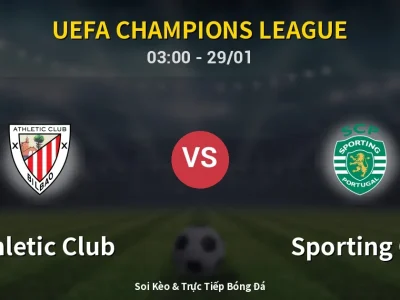 Kết Quả: Athletic Club 2-3 Sporting CP – Highlight & Bàn Thắng | UEFA Champions League