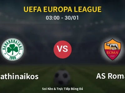 Kết Quả: Panathinaikos 1-1 AS Roma – Highlight & Bàn Thắng | UEFA Europa League