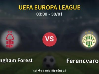 Kết Quả: Nottingham Forest 4-0 Ferencvarosi TC – Highlight & Bàn Thắng | UEFA Europa League