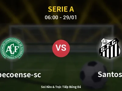 Kết Quả: Chapecoense-sc 4-2 Santos – Highlight & Bàn Thắng | Serie A