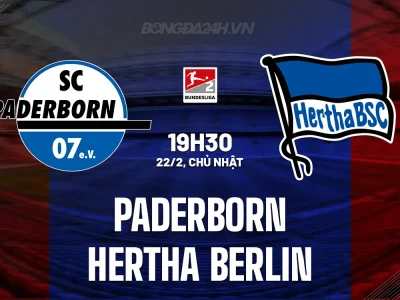 Paderborn vs Hertha Berlin: Cuộc đua Top 3 nảy lửa, ai sẽ thắng trận tâm điểm?