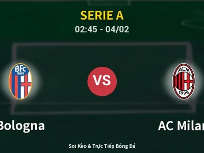 Kết Quả: Bologna 0-3 AC Milan – Highlight & Bàn Thắng | Serie A