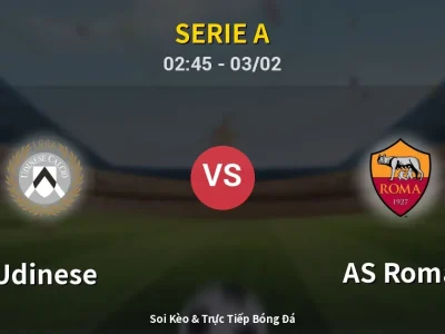 Kết Quả: Udinese 1-0 AS Roma – Highlight & Bàn Thắng | Serie A