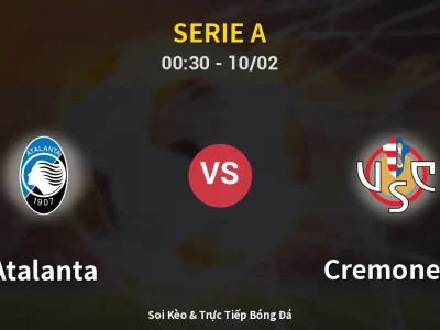 Kết Quả: Atalanta 2-1 Cremonese – Highlight & Bàn Thắng | Serie A