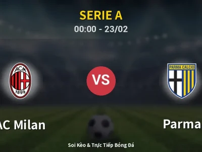 Kết Quả: AC Milan 0-1 Parma – Highlight & Bàn Thắng | Serie A