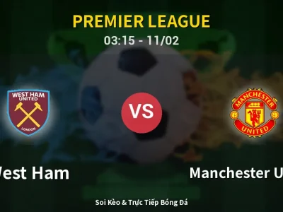 Kết Quả: West Ham 1-1 Manchester United – Highlight & Bàn Thắng | Premier League
