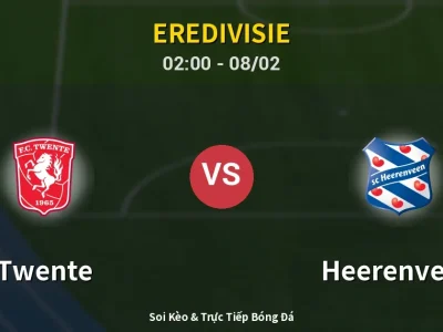 Kết Quả: Twente 5-0 Heerenveen – Highlight & Bàn Thắng | Eredivisie