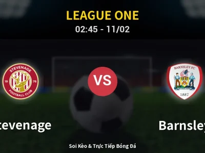 Soi Kèo Stevenage vs Barnsley – 02:45 11/02 | Nhận Định, Dự Đoán Tỷ Số