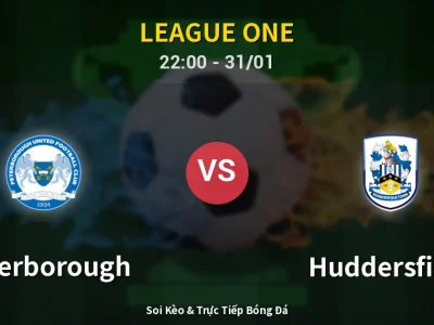 Soi Kèo Peterborough vs Huddersfield – 22:00 31/01 | Nhận Định, Dự Đoán Tỷ Số