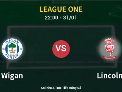 Soi Kèo Wigan vs Lincoln – 22:00 31/01 | Nhận Định, Dự Đoán Tỷ Số
