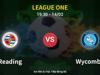 🔴 Trực Tiếp: Reading 1-0 Wycombe – Link Xem League One (Full HD)