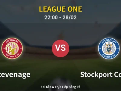 Soi Kèo Stevenage vs Stockport County – 22:00 28/02 | Nhận Định, Dự Đoán Tỷ Số