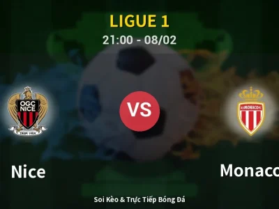 🔴 Trực Tiếp: Nice 0-0 Monaco – Link Xem Ligue 1 (Full HD)