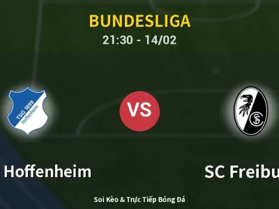 Soi Kèo 1899 Hoffenheim vs SC Freiburg – 21:30 14/02 | Nhận Định, Dự Đoán Tỷ Số