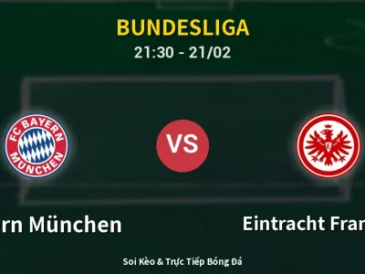 🔴 Trực Tiếp: Bayern München 2-0 Eintracht Frankfurt – Link Xem Bundesliga (Full HD)