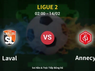 Kết Quả: Laval 2-2 Annecy – Highlight & Bàn Thắng | Ligue 2