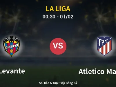 Kết Quả: Levante 0-0 Atletico Madrid – Highlight & Bàn Thắng | La Liga