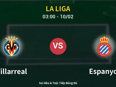 Kết Quả: Villarreal 4-1 Espanyol – Highlight & Bàn Thắng | La Liga