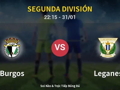 Soi Kèo Burgos vs Leganes – 22:15 31/01 | Nhận Định, Dự Đoán Tỷ Số