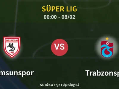 Kết Quả: Samsunspor 0-3 Trabzonspor – Highlight & Bàn Thắng | Süper Lig