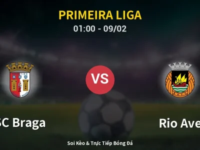 Kết Quả: SC Braga 3-0 Rio Ave – Highlight & Bàn Thắng | Primeira Liga