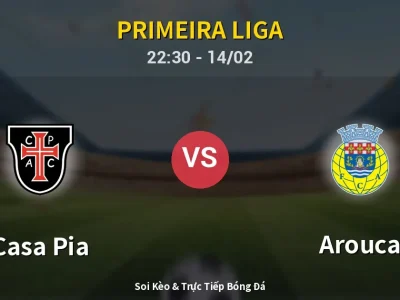 Soi Kèo Casa Pia vs Arouca – 22:30 14/02 | Nhận Định, Dự Đoán Tỷ Số