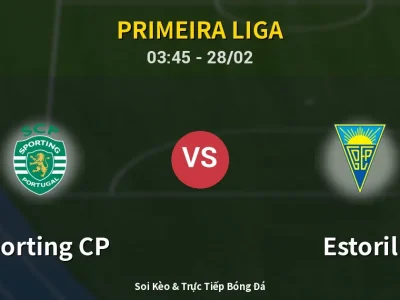 Kết Quả: Sporting CP 3-0 Estoril – Highlight & Bàn Thắng | Primeira Liga