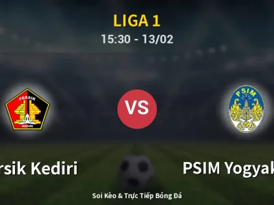 Kết Quả: Persik Kediri 2-2 PSIM Yogyakarta – Highlight & Bàn Thắng | Liga 1