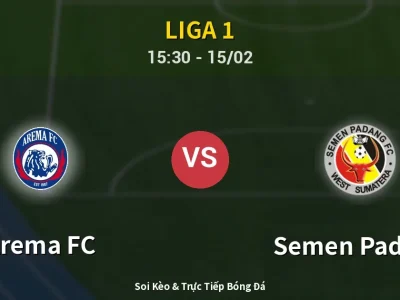 Kết Quả: Arema FC 3-0 Semen Padang – Highlight & Bàn Thắng | Liga 1