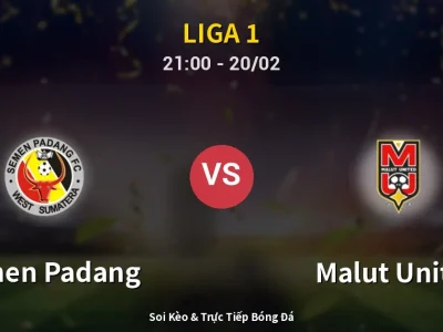 🔴 Trực Tiếp: Semen Padang 0-2 Malut United – Link Xem Liga 1 (Full HD)