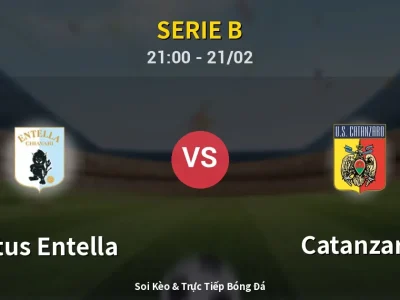 🔴 Trực Tiếp: Virtus Entella 0-1 Catanzaro – Link Xem Serie B (Full HD)