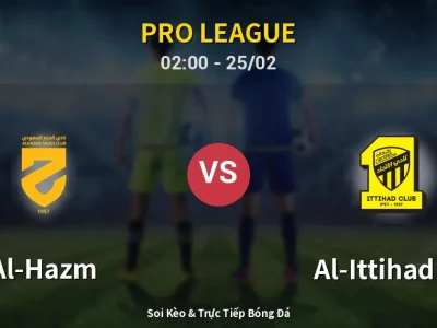 Kết Quả: Al-Hazm 1-1 Al-Ittihad FC – Highlight & Bàn Thắng | Pro League