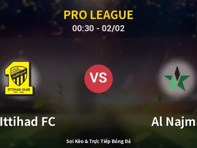 Kết Quả: Al-Ittihad FC 1-0 Al Najma – Highlight & Bàn Thắng | Pro League