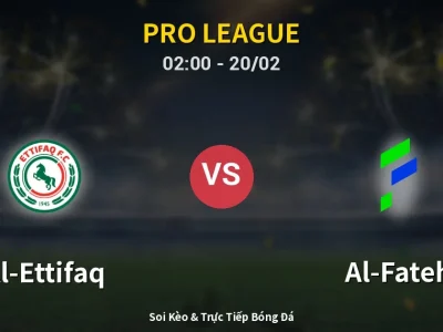 Kết Quả: Al-Ettifaq 4-3 Al-Fateh – Highlight & Bàn Thắng | Pro League