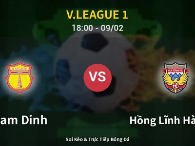 Kết Quả: Nam Dinh 1-1 Hồng Lĩnh Hà Tĩnh – Highlight & Bàn Thắng | V.League 1