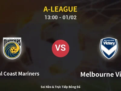 Kết Quả: Central Coast Mariners 1-0 Melbourne Victory – Highlight & Bàn Thắng | A-League