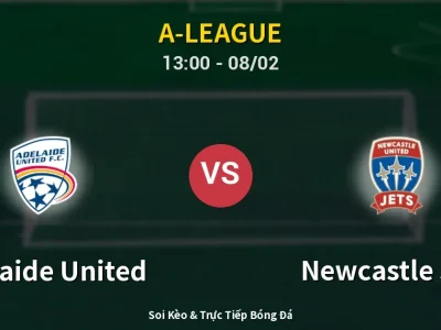 Kết Quả: Adelaide United 2-3 Newcastle Jets – Highlight & Bàn Thắng | A-League