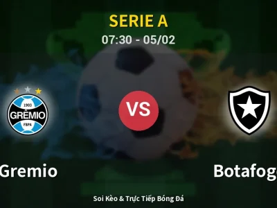 Kết Quả: Gremio 5-3 Botafogo – Highlight & Bàn Thắng | Serie A