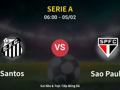 Kết Quả: Santos 1-1 Sao Paulo – Highlight & Bàn Thắng | Serie A