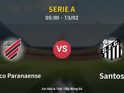 Kết Quả: Atletico Paranaense 2-1 Santos – Highlight & Bàn Thắng | Serie A