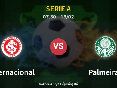 Kết Quả: Internacional 1-3 Palmeiras – Highlight & Bàn Thắng | Serie A