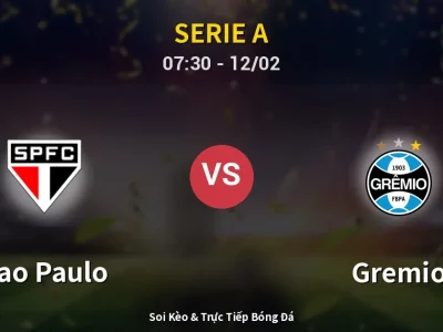 Kết Quả: Sao Paulo 2-0 Gremio – Highlight & Bàn Thắng | Serie A