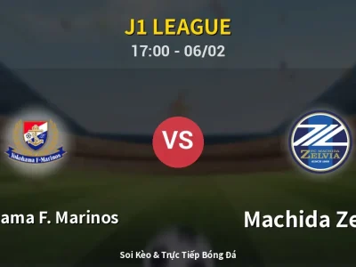 Kết Quả: Yokohama F. Marinos 2-3 Machida Zelvia – Highlight & Bàn Thắng | J1 League